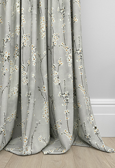 Almond Blossom, Pebble - Made to Measure Curtains